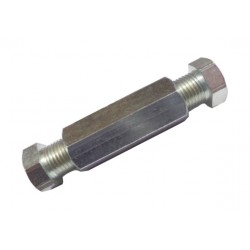 Steel connector for 8mm pipes